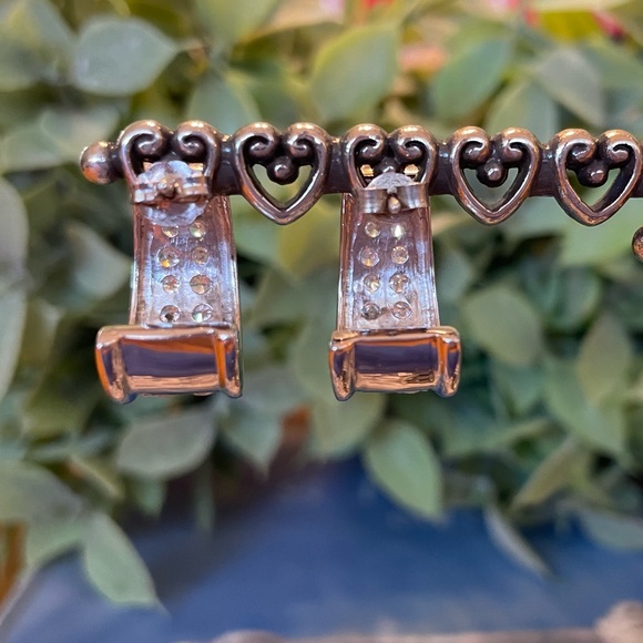 Silpada Cubic Zirconia Sterling Silver Earrings P1395 - Picture 6 of 17